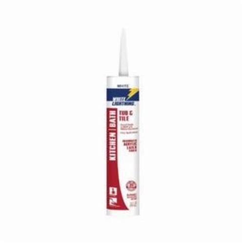 CAULK TILE AND TUB 5.5OZ CRTG WHT LIQ