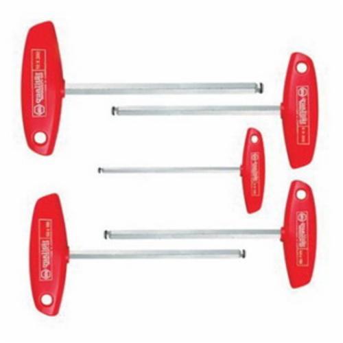 KEY SET 6 5/32 TO 3/8IN T-HDL PLSTC HDL