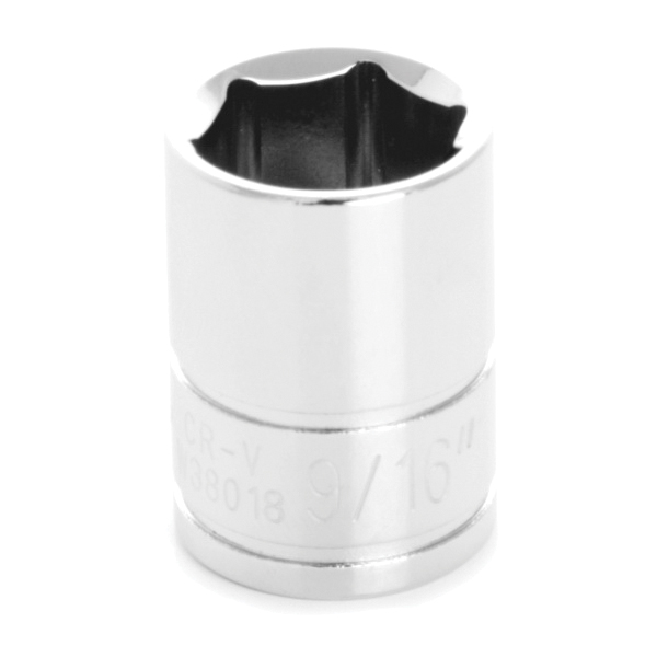 SOCKET 3/8IN 9/16IN 6 CRVAN ALY STL